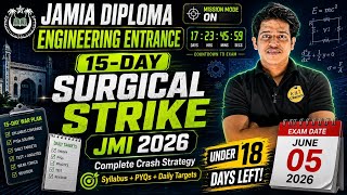 JMI Diploma Engineering Entrance 2026 | 15-Day Surgical Strike Strategy 🔥