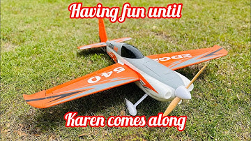 Arrows Edge 540 flight. Karen wants to ruin my day!