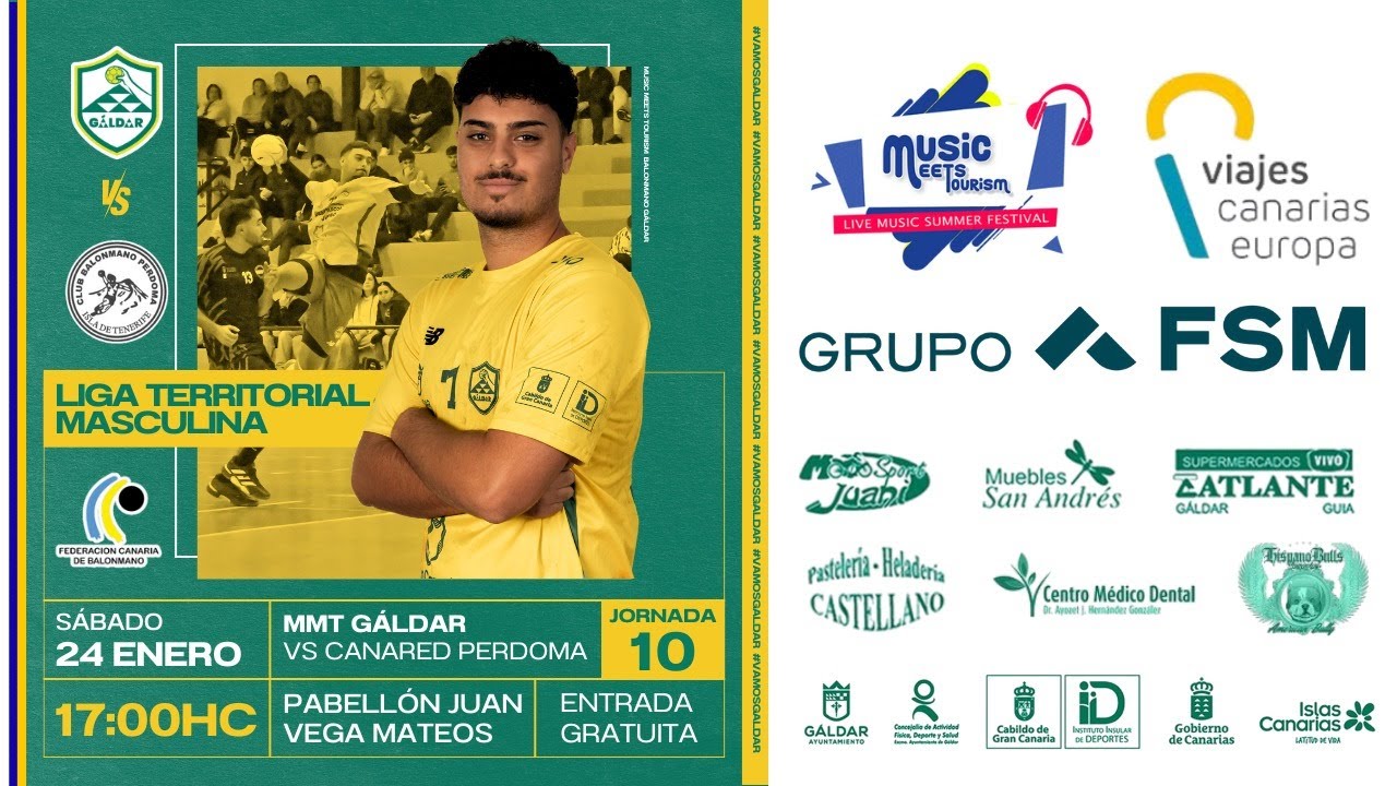 Music Meets Tourism Gáldar - Canared Perdomo · Liga Territorial ...