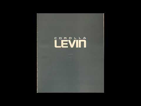 カタログ 1989年 トヨタ カローラレビン