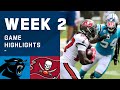 Panthers vs. Buccaneers Week 2 Highlights | NFL 2020