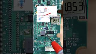 Master voltage tracking from input to output #repair #shorts #motherboardrepair #electronics