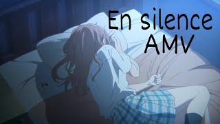 Nightcore AMV - En silence (Lyrics) Resimi