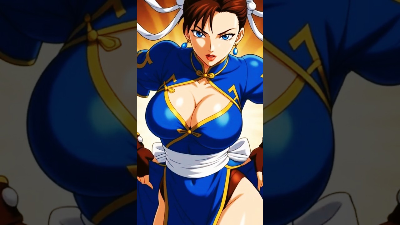 🐲ALL STREET FIGHTER II CHARACTERS - REIMAGINED IN ANIME BY AI - ODDLY SATYSFYING AI GAMING