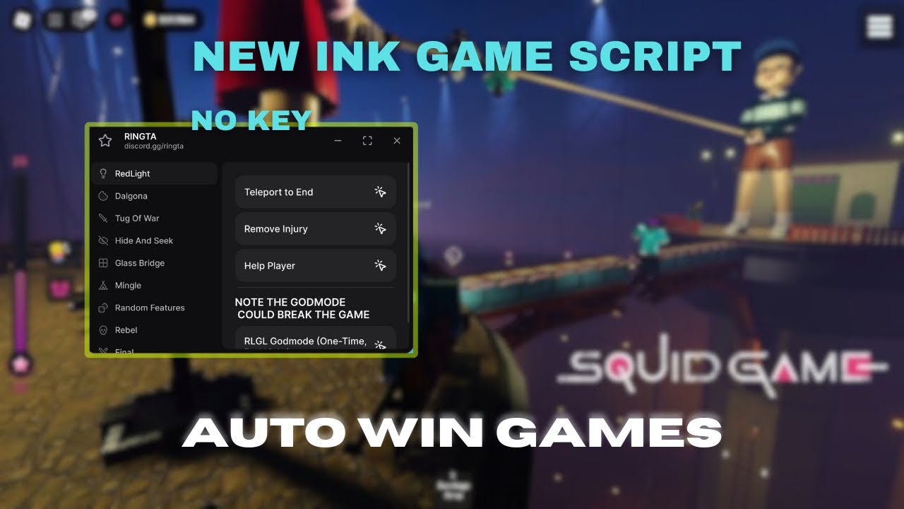 [JUMP ROPE] Ink Game Script - Bypass AntiCheat, Complete Every Game (NO ...