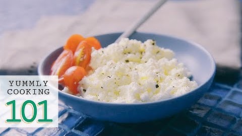 How to Make Ricotta Cheese | Cooking Basics by Yummly