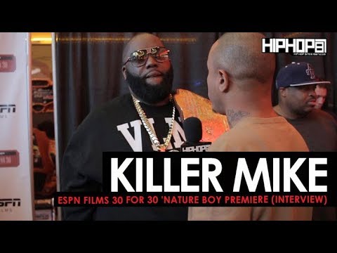 Killer Mike Talks Favorite Ric Flair Moment, his SWAG Barbershops & More (ESPN 'Nature Boy Premiere)