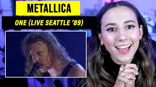 Metallica - ONE - Live Seattle '89 | Singer Reacts & Musician Analysis