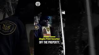 O’Keefe Media Group alleges: Eagles Point Security Staff Jovann Jones Puts Hand On His Gun, Threatens To Pepper Spray OMG Crew