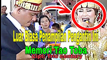 Lagu Batak Memori Tao Toba | Luar Biasa Penampilan Pengantin ini Membuat Para Tamu Terpukau😱😱