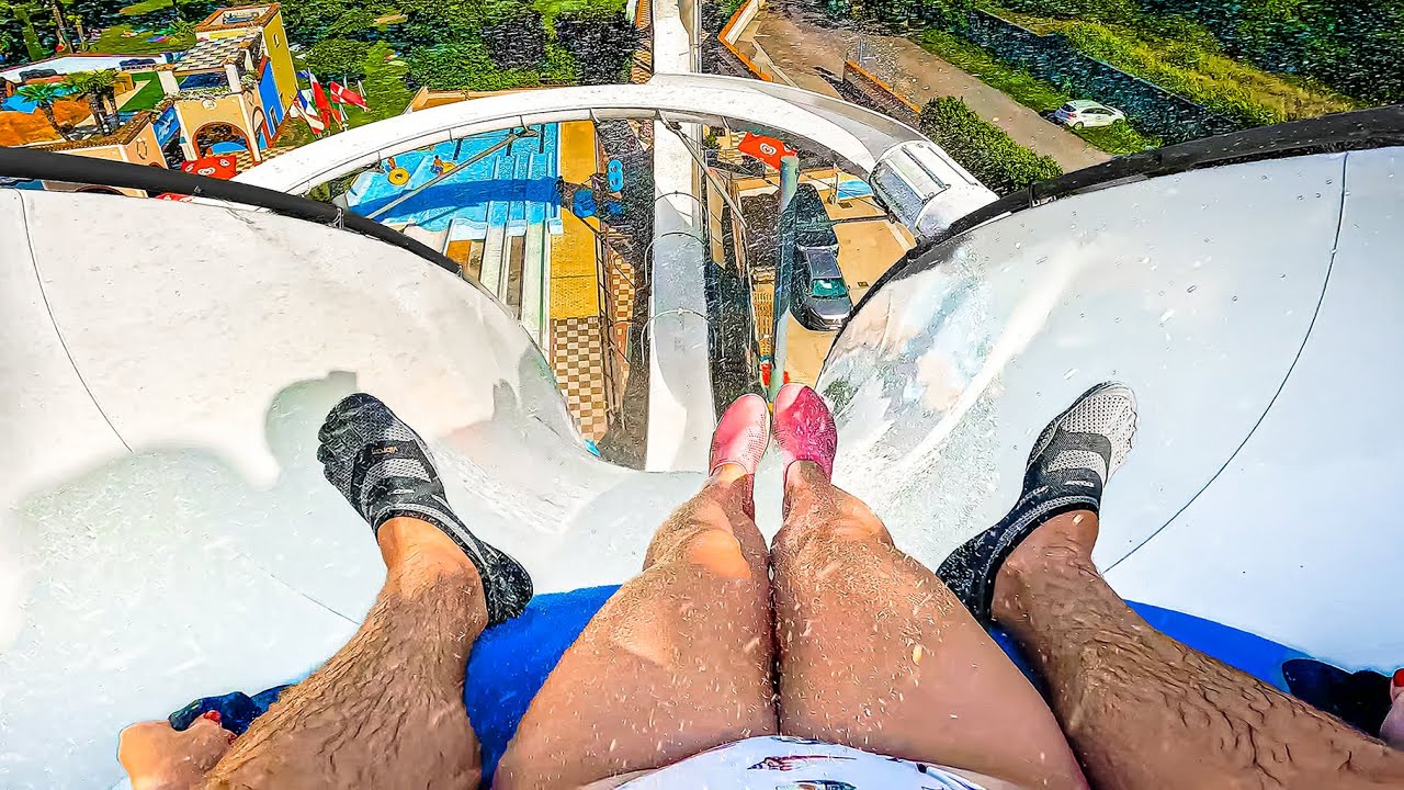 sooo.. HIGH UpHill WaterSlide at Le Vele Acquapark