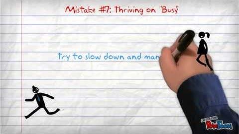 Ten Common Time Management Mistakes