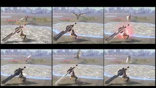 MHN GS Focus 1/2/3/4/5 comparison