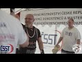 Motivační video z Mistrovství ČR juniorů, dorostu a masters v klasickém benčpresu - veteráni