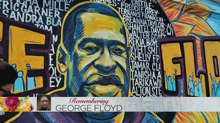 Creators Of George Floyd Mural Explain Their Message