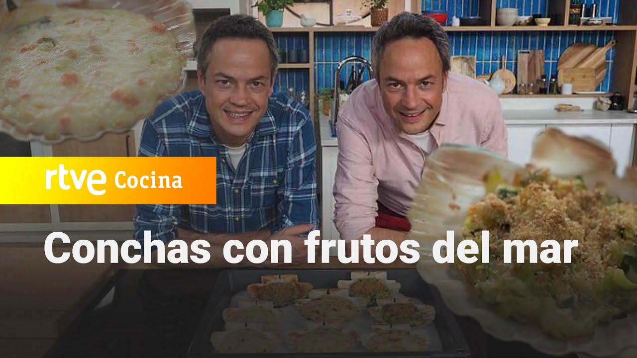 Receta de conchas con frutos del mar - Menudos Torres | RTVE Cocina