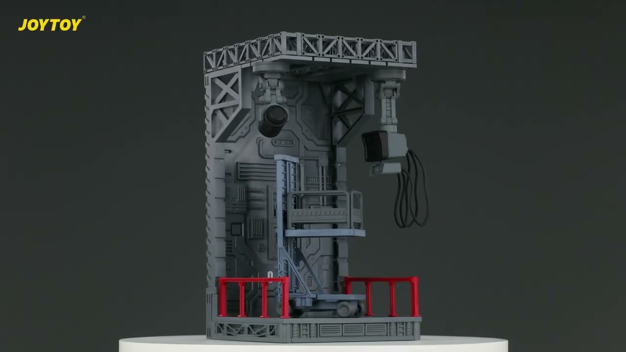 Hangar-Style Base Diorama Display - YouTube