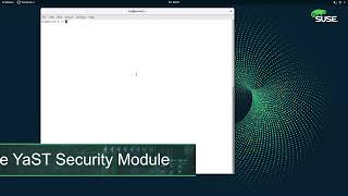Lab 1.1 Using the YaST Security Module