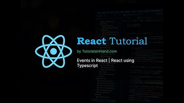 Events in React with example