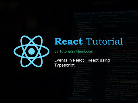 Events in React with example