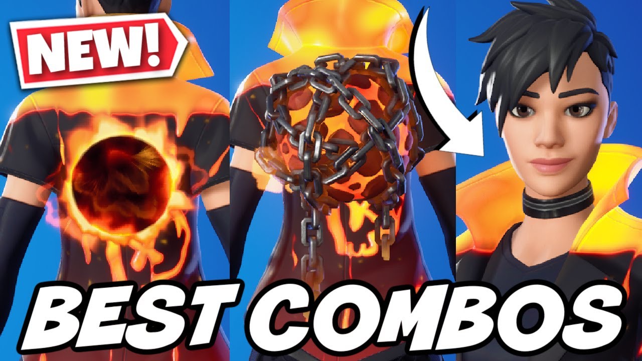 THE BEST COMBOS FOR *NEW* FIERY FLOW WRAP (SHOW YOUR STYLE WRAP SKINS)! - Fortnite
