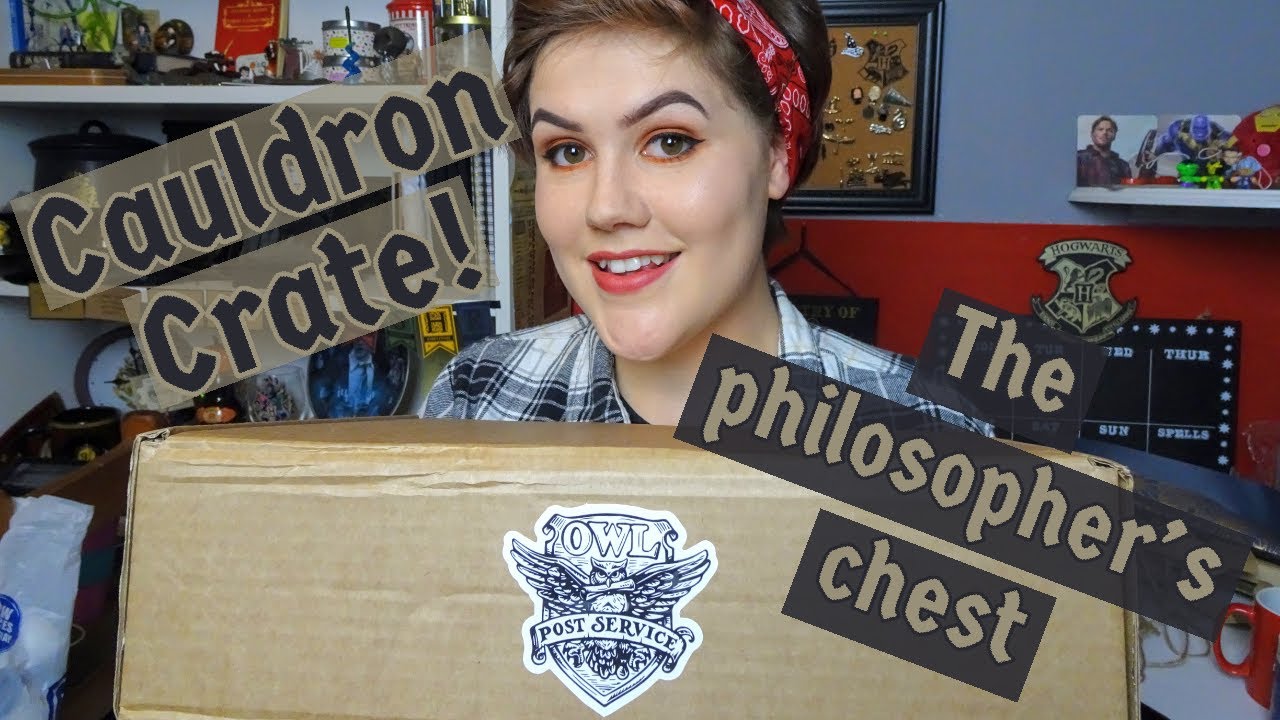 CAULDRON CRATE UNBOXING | MAGICAL SUBSCRIPTION BOX | APRIL 2019