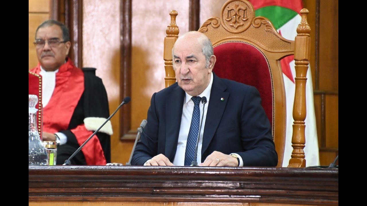 كلمة رئيس الجمهورية خلال إشرافه على مراسم إفتتاح السنة القضائية الجديدة 2023-2024