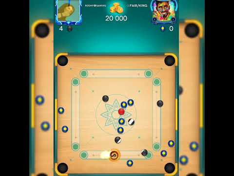 😱 dangerous carrom pool hard break trick shot #shortsfeed #shorts_video #youtuber #youtubeshorts