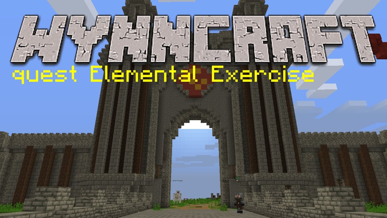 윈크래프트 퀘스트 공략Elemental Exercise Wynncraft quest Elemental Exercise