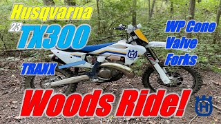 2023 Husqvarna Tx300 With Wp Pro Components Suspension Long Woods Loop