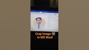 Crop Image to CIRCLE shape ms word, crop image to different shapes MS WORD trick