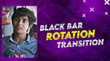 Black Bar Rotation Transition |Alightmotion Tutorial Malayalam | NKL EDITS