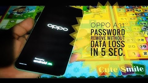 OPPO A31 PASSWORD REMOVE WITHOUT DATA LOSS IN 5 SEC. 2022