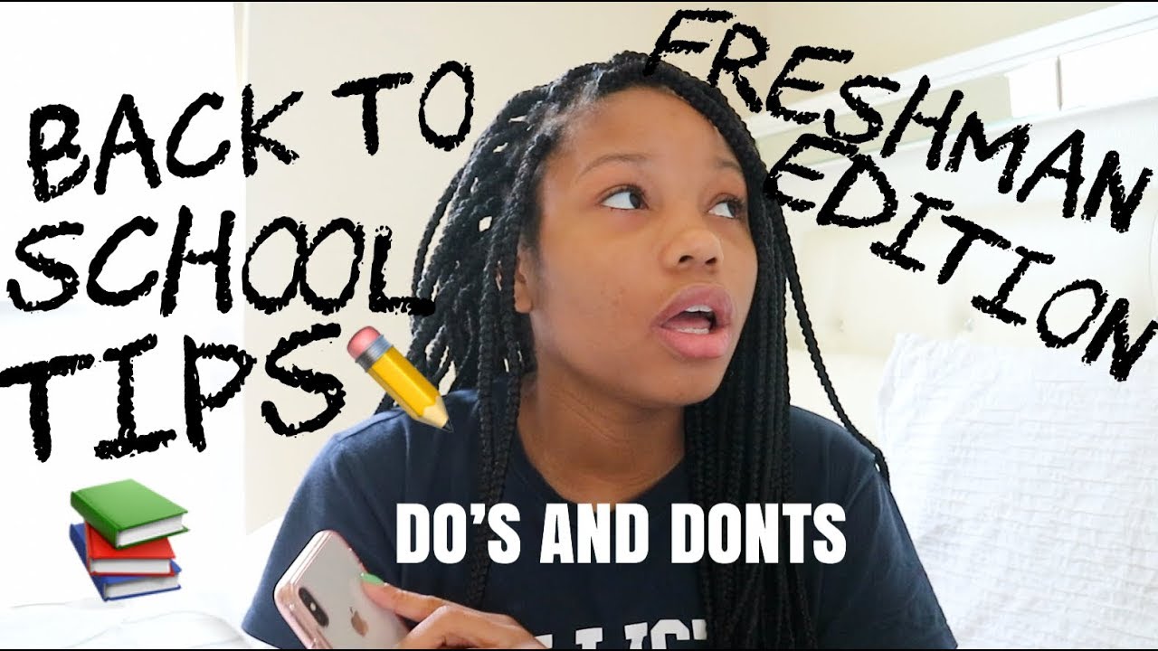 FRESHMAN ADVICE HOW TO SURVIVE HIGH SCHOOL YouTube