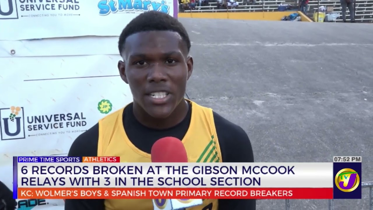 6 Records Broken At The Gibson MCcook Relays With 3 In The School Section | TVJ Sports