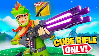 The CUBE RIFLE *ONLY* Challenge in Fortnite!