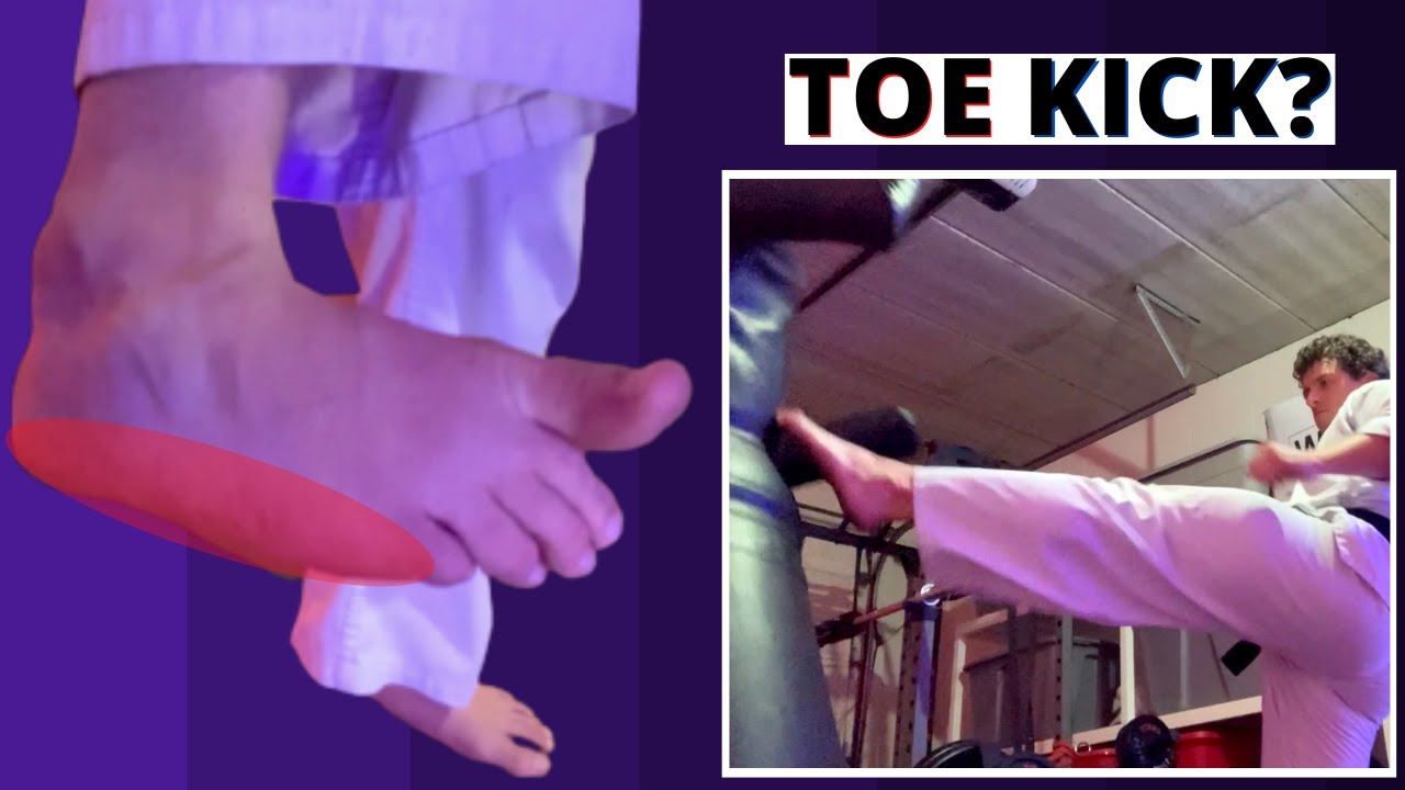 Martial Arts Foot Techniques Striking Surfaces for Kicks YouTube
