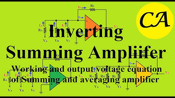 Inverting Summing Amplifier