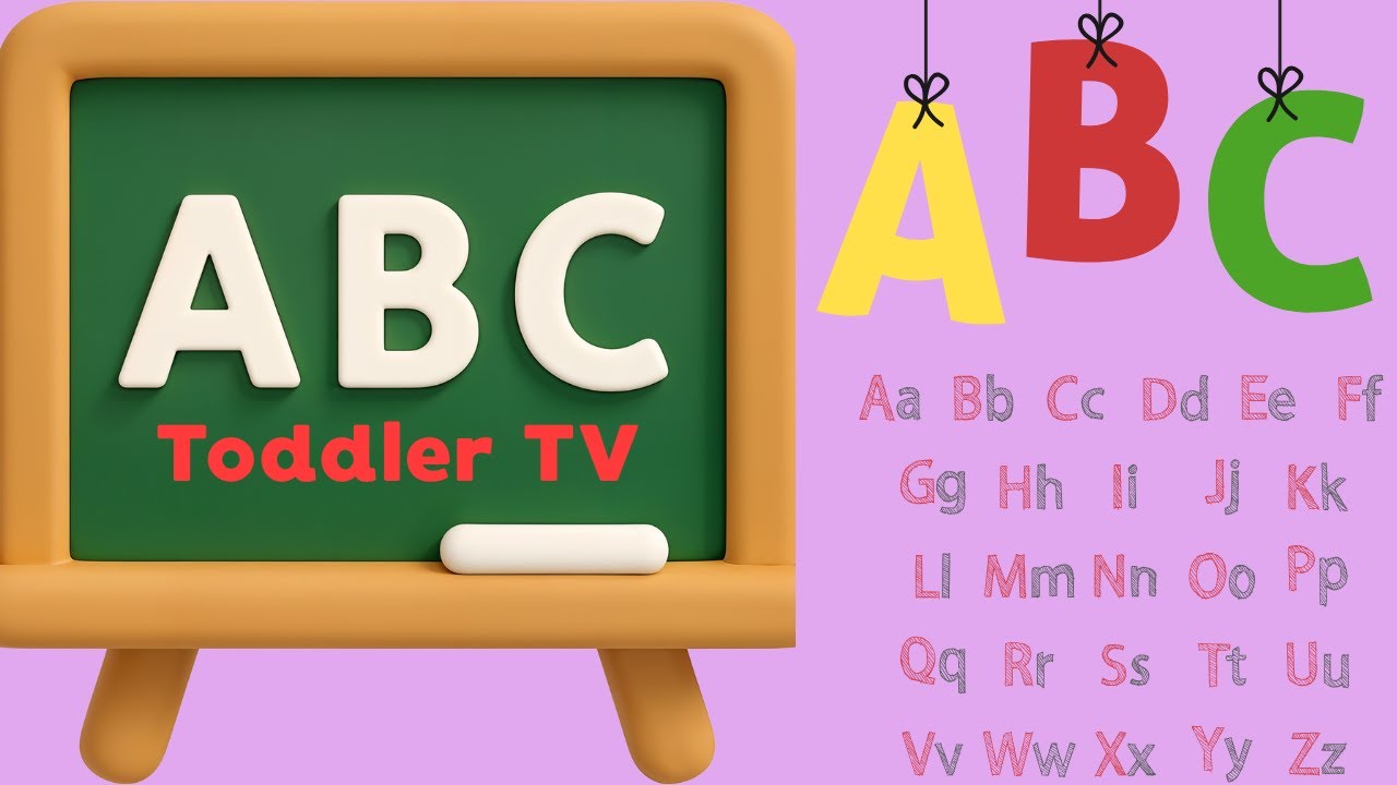 Toddler TV Classics ABC Phonics Song with Two Words | Nursery Rhymes and Kids Songs