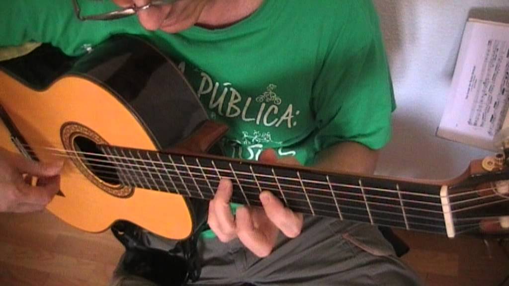 FRENCH SUITE N. 1 ALLEMANDE BWV 812 FOR GUITAR YouTube