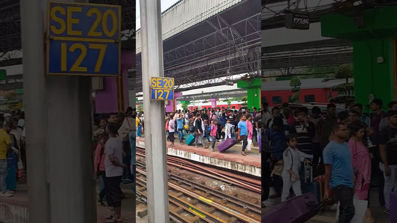 Howrah Station Platform No 21 🚦  