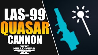 Quasar Cannon is Crazy - Support Weapon Review Helldivers 2