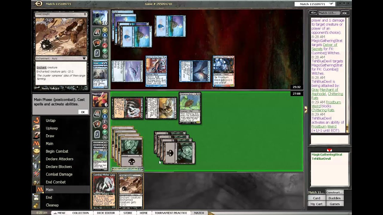 Pauper Gray Merchant MBC vs Delver