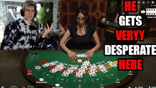 HAS xQc HIT ROCK BOTTOM !! | SPEED BLACKJACK