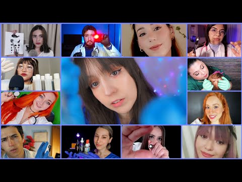 ⭐ASMR Bienvenido a la Clínica Colaborativa 💜[Sub] Examen Médico Completo