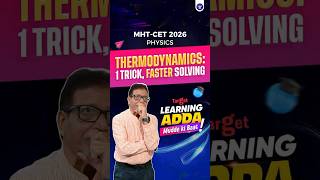 Thermodynamics IMPORTANT Concepts | JEE #shorts