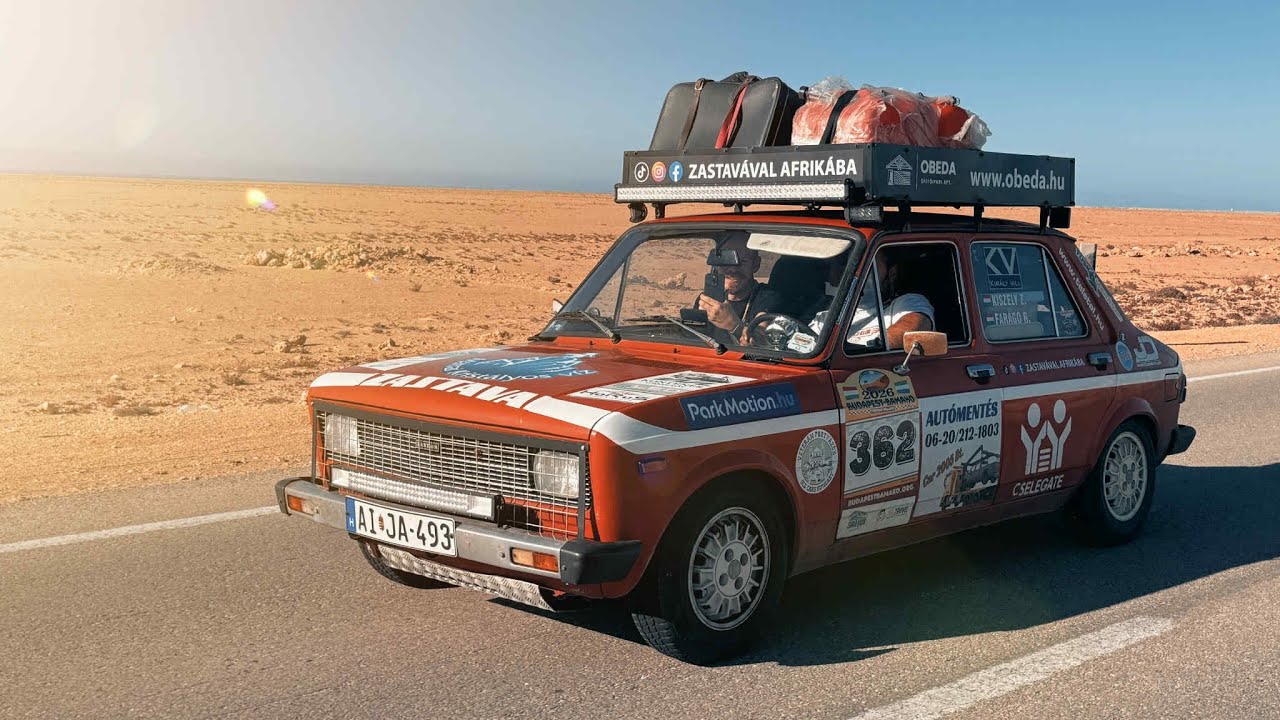 8. Nap. / Gurulás a sivatag peremén, az Atlanti-óceán partján. Budapest-Bamako Rally 2026