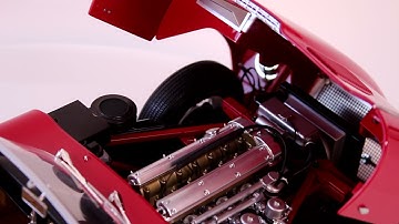 1961 Jaguar E-type / XKE Roadster at 1:8 scale.