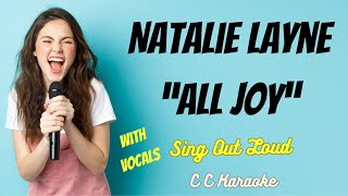 Natalie Layne "All Joy" with VOCALS