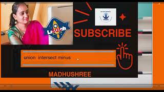 sql union intersect and minus